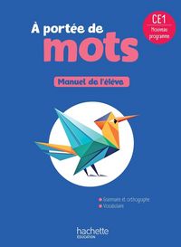 Produktbild: A port&eacute;e de mots, CE1