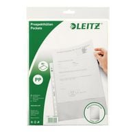 Produktbild: LEITZ Prospekth&uuml;llen Standard genarbt farblos DIN A4 25 St&uuml;ck