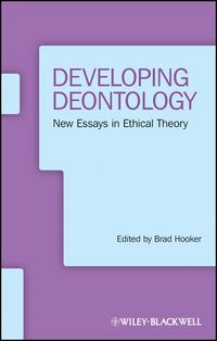 Produktbild: Developing Deontology