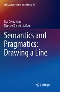 Produktbild: Semantics and Pragmatics: Drawing a Line