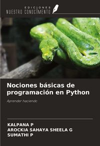 Produktbild: Nociones b&aacute;sicas de programaci&oacute;n en Python