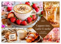Produktbild: Cappuccino, Latte und mehr - Der gro&szlig;e Kaffeekalender (Wandkalender 2027 DIN A3 quer), CALVENDO Monatskalender