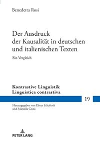 Produktbild: Der Ausdruck der Kausalit&auml;t in deutschen und italienischen Texten