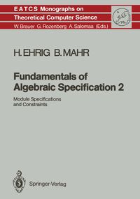 Produktbild: Fundamentals of Algebraic Specification 2