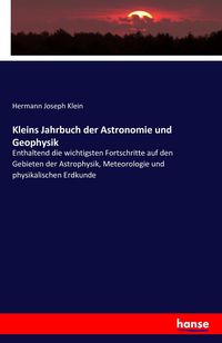 Produktbild: Kleins Jahrbuch der Astronomie und Geophysik