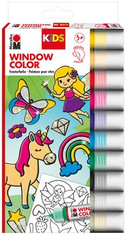 Produktbild: Marabu KiDS Window Color Glitzerfee 10x25ml