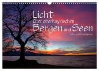 Produktbild: Licht &uuml;ber oberbayrischen Bergen und Seen (Wandkalender 2026 DIN A3 quer), CALVENDO Monatskalender