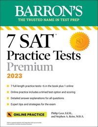 Produktbild: Geer, P: 7 SAT Practice Tests 2023 + Online Practice