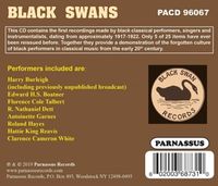 Black Swans (first African American Classical art.