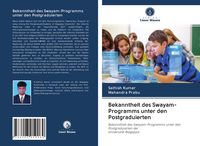 Produktbild: Bekanntheit des Swayam-Programms unter den Postgraduierten