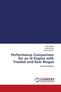 Produktbild: Performance Comparison for an SI Engine with Treated and Raw Biogas