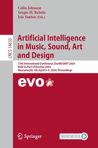 Produktbild: Artificial Intelligence in Music, Sound, Art and Design