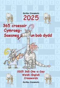 Produktbild: 2025 365 croesair Cymraeg-Saesneg Un bob dydd