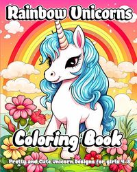 Produktbild: Rainbow Unicorns Coloring Book