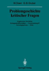 Produktbild: Problemgeschichte kritischer Fragen