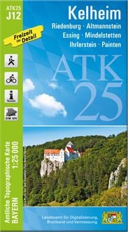 Produktbild: ATK25-J12 Kelheim (Amtliche Topographische Karte 1:25000)
