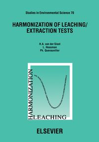 Produktbild: Harmonization of Leaching/Extraction Tests