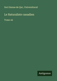Produktbild: Le Naturaliste canadien