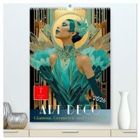Produktbild: Art Deco - Glamour, Geometrie und Goldstaub (hochwertiger Premium Wandkalender 2026 DIN A2 hoch), Kunstdruck in Hochglanz