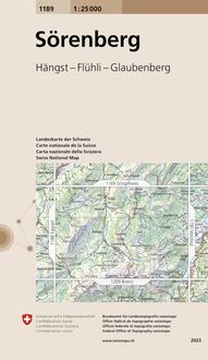 Produktbild: Swisstopo 1 : 25 000 S&ouml;renberg