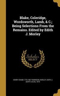 Produktbild: Blake Coleridge Wordsworth Lam