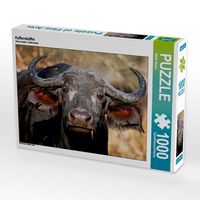 Produktbild: CALVENDO Puzzle Kaffernb&uuml;ffel | 1000 Teile Lege-Gr&ouml;&szlig;e 64x48cm Foto-Puzzle f&uuml;r gl&uuml;ckliche Stunden