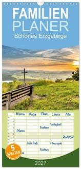 Produktbild: Familienplaner 2027 - Sch&ouml;nes Erzgebirge mit 5 Spalten (Wandkalender, 21 x 45 cm) CALVENDO