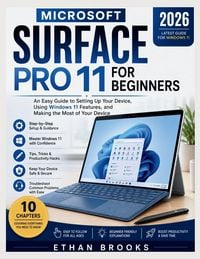Produktbild: Microsoft Surface Pro 11 for Beginners 2026
