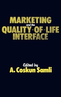 Produktbild: Marketing and the Quality-Of-Life Interface