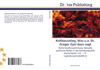 Produktbild: Kohleausstieg. Was u.a. Dr. Gregor Gysi dazu sagt