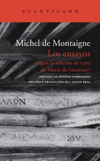 Produktbild: Los ensayos (estuche con tres volúmenes)
