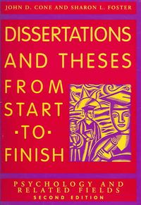 Produktbild: Dissertation & Theses from Sta