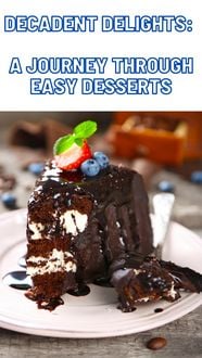 Produktbild: Decadent Delights: A Journey Through Easy Desserts
