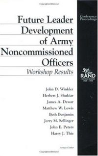 Produktbild: Winkler, J: Future Leader Development of Army Noncommissione