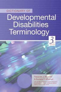 Produktbild: Dictionary of Developmental Disabilities Terminology
