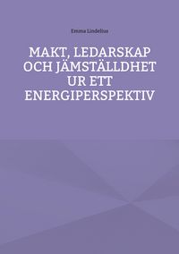 Produktbild: Makt, ledarskap och j&auml;mst&auml;lldhet ur ett energiperspektiv