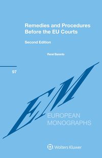 Produktbild: Remedies and Procedures Before the EU Courts