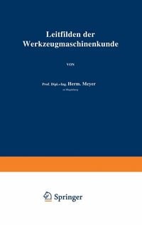 Produktbild: Leitfaden der Werkzeugmaschinenkunde