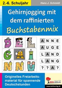 Produktbild: Gehirnjogging mit Kohls Buchstabenmix