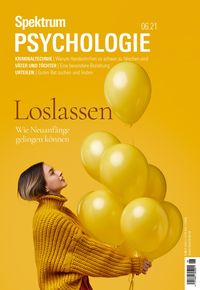 Bild vom Artikel Spektrum Psychologie - Loslassen vom Autor Spektrum der Wissenschaft