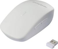 Produktbild: Renkforce RF-WRM-300 Hygiene-Maus Kabellos Optisch Wei&szlig; 5 Tasten 800 dpi, 1000 dpi, 1200 dpi Spritzwassergesch&uuml;tzt