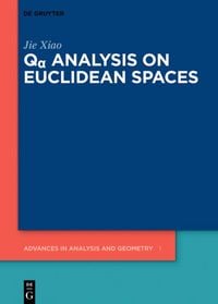 Produktbild: Q&alpha; Analysis on Euclidean Spaces