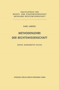 Produktbild: Methodenlehre der Rechtswissenschaft