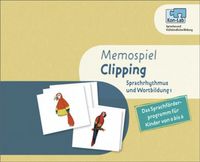 Produktbild: Sprachrhythmus und Wortbildung 1. Memospiel Clipping