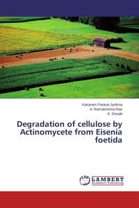 Produktbild: Degradation of cellulose by Actinomycete from Eisenia foetida