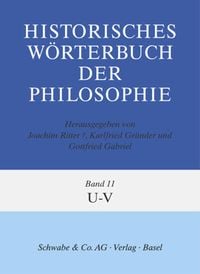 Produktbild: Historisches W&ouml;rterbuch der Philosophie (HWPH). Band 11, U-V