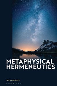 Produktbild: Metaphysical Hermeneutics