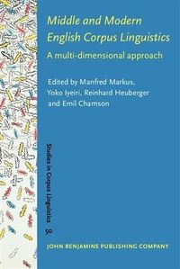 Produktbild: Middle and Modern English Corpus Linguistics