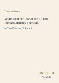 Produktbild: Memoirs of the Life of the Rt. Hon. Richard Brinsley Sheridan
