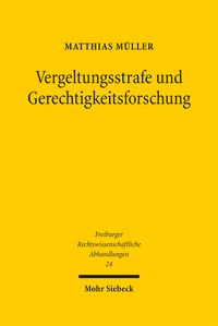 Produktbild: Vergeltungsstrafe und Gerechtigkeitsforschung
